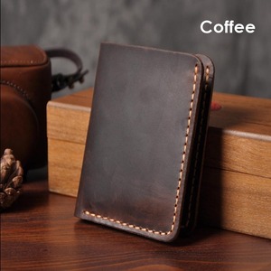 Genuine Leather Vertical Style Wallet / 本革 レザー バーティカル スタイル 縦型 ウォレット