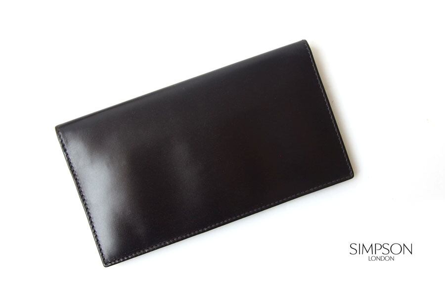 シンプソンロンドン｜SIMPSON LONDON｜長財布｜ブライドルレザー 