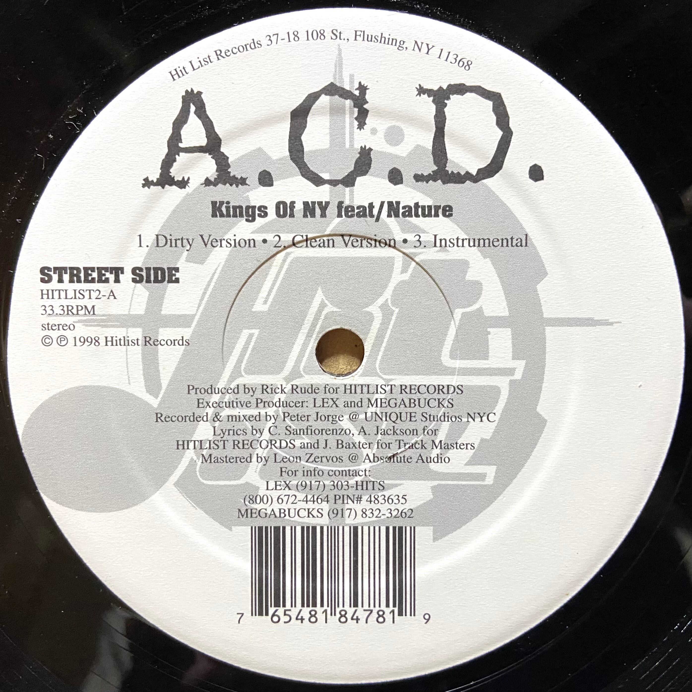 Asphalt Poetry / Harmagedion | used HIPHOP vinyl ZEAK