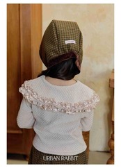 アーバンラビット / URBAN RABBIT / クラシックチェックボンネット / 韓国子供服 / キッズ / 26winter〖取寄〗*FREE*