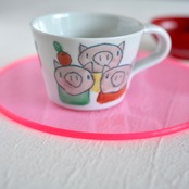 村田菜穂美作　子供用ミニマグ　「3びきのこぶた」［2104130000300］