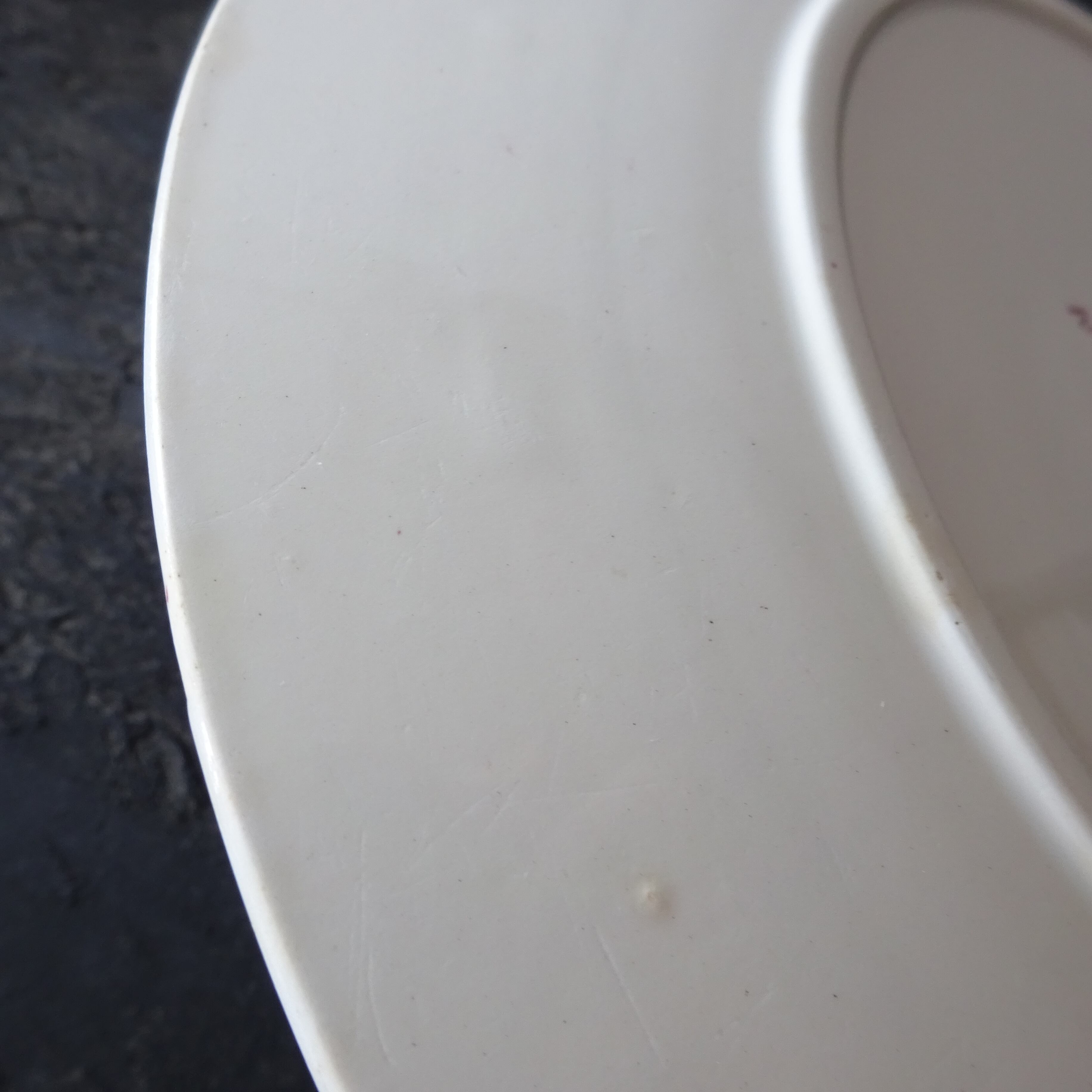 【 Épuisé 】Sarreguemines*modèle《FONTANGES》assiette plate