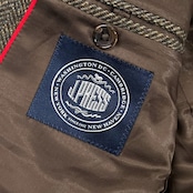 アルパカ モヘヤ混 J.PRESS ジェイプレス PRESSCLUSIVE くるみボタン ヘリンボーン ツイード テーラードジャケット 94-82-175 A6/メンズ