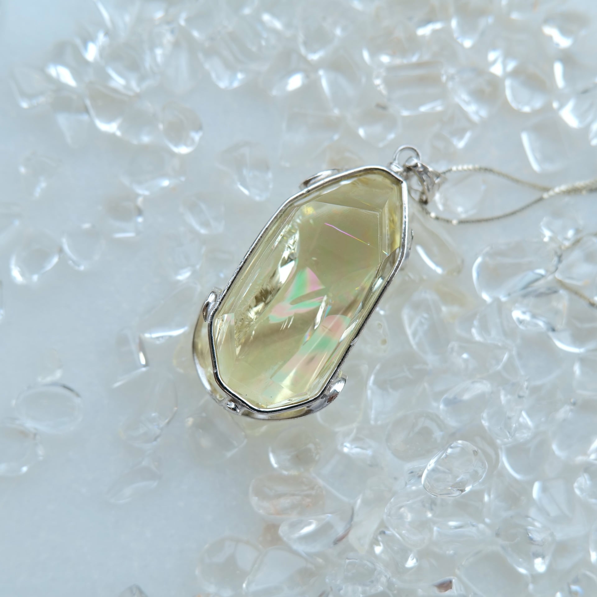 【 受け取る力を高め、豊かさの流れを循環させる 】シトリンペンダント G4_2