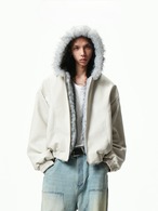 BOOGOOVOGUE Short PU Fur Jacket