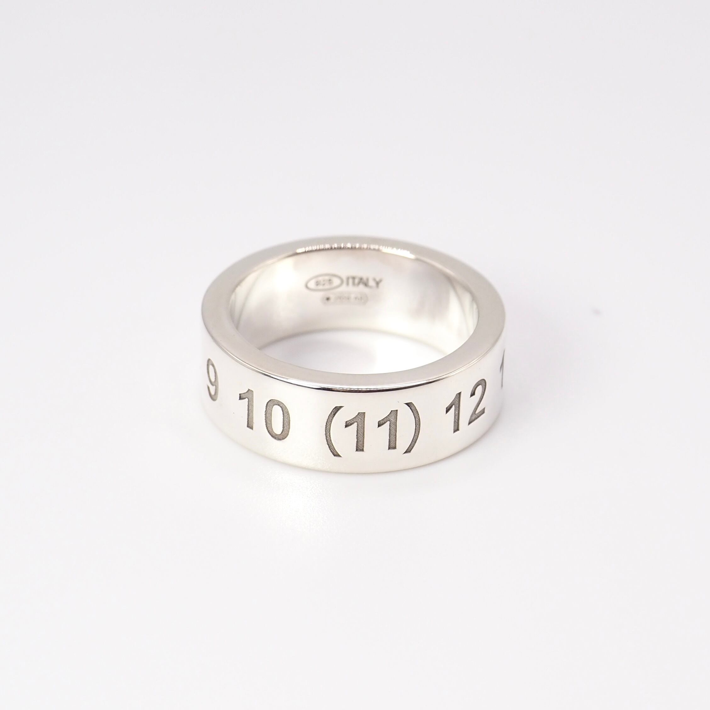Maison Margiela Number Ring silver 925