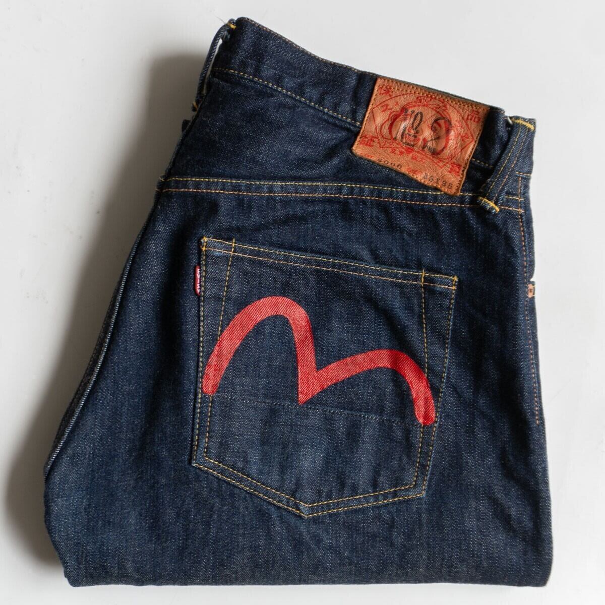 雰囲気抜群】EVISU 【LOT.2001 デニムパンツ】34×35 エビス ジーンズ