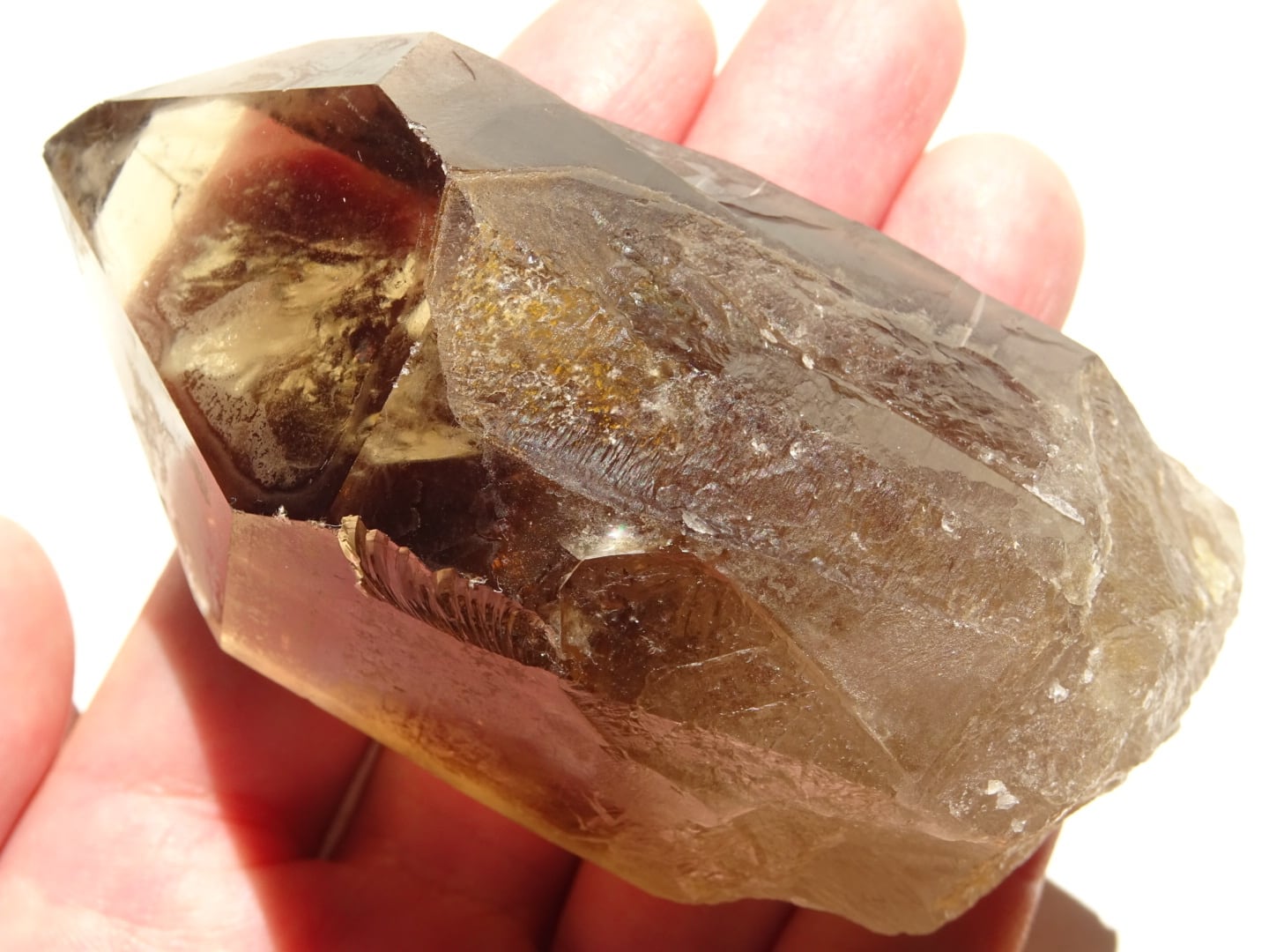 水晶多面カットスフィア♡虹入りNo.2223 水晶多面カットスフィア♡虹入り