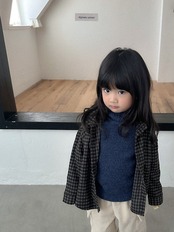 〖取寄〗韓国子供服 / 26winter / Digreen / モナチェックシャツ / キッズ / 冬服 *S~2XL*