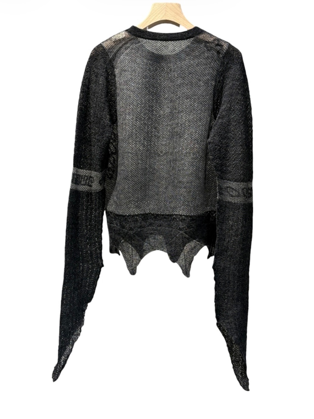 【26AW】JUN MIKAMI ジュン ミカミ / モヘヤ レースプルオーバー / MOHAIR LACE PULLOVER - 2