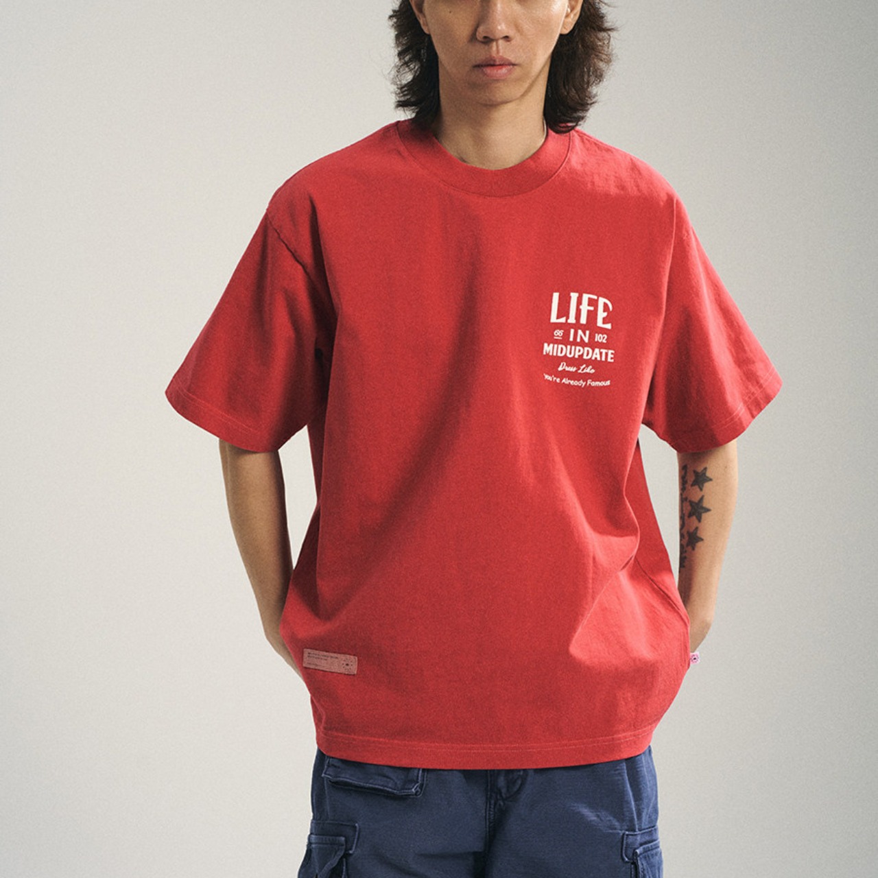 ミッドアップデート・ヴィンテージロゴTEE A2081 - 9