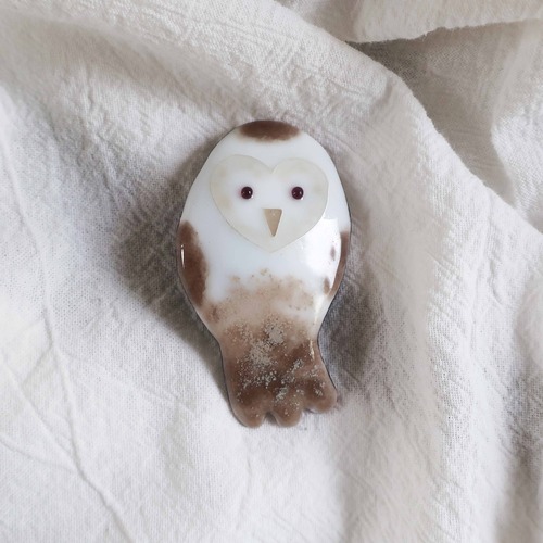 PEKI!RARIGON  フクロウ  brooch