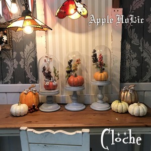 ウッドベースのガラスドーム【Croche Tall・クロッシュ トール】グローヴ ドゥ マリエ