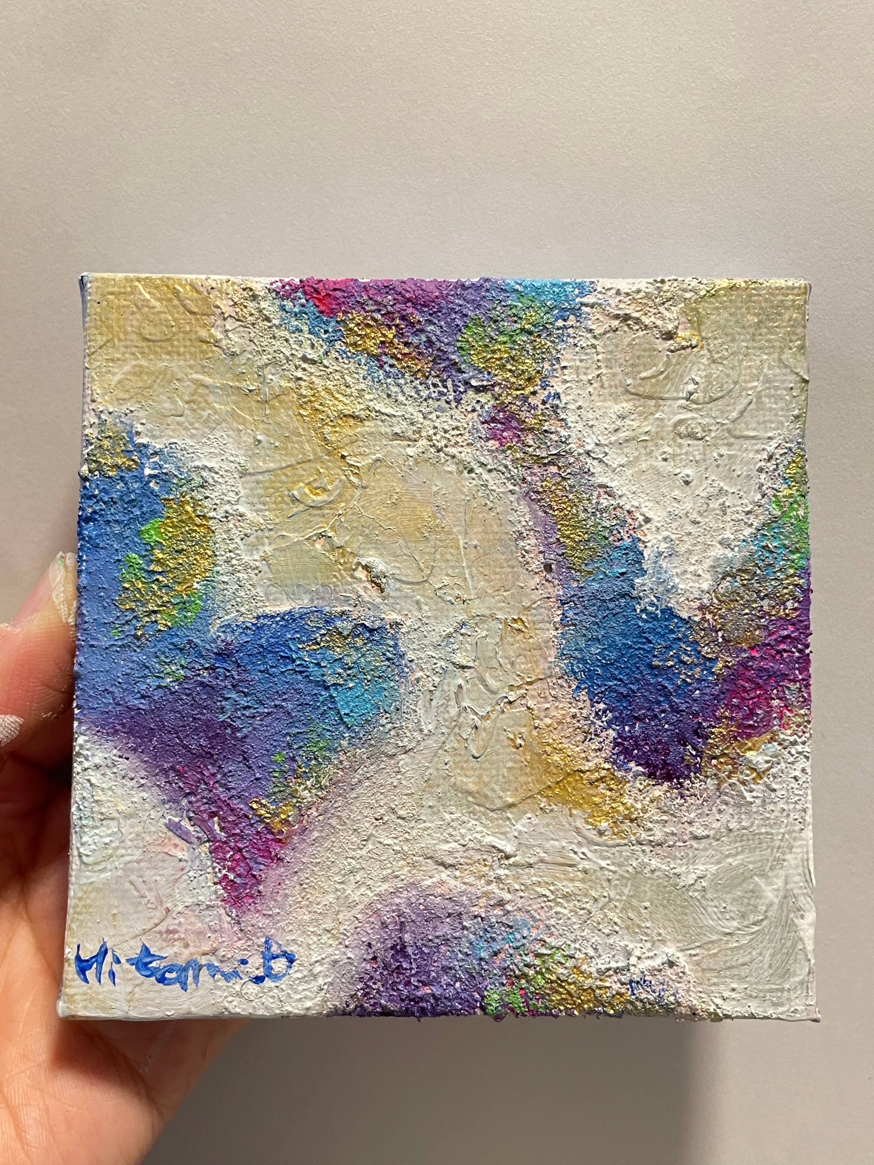 n*r様 【原画】手描き/現代アート/キャンバス/絵画 A-50/25】動物画 原画 キリン 絵画 キャンバス 真作 インテリア 作品