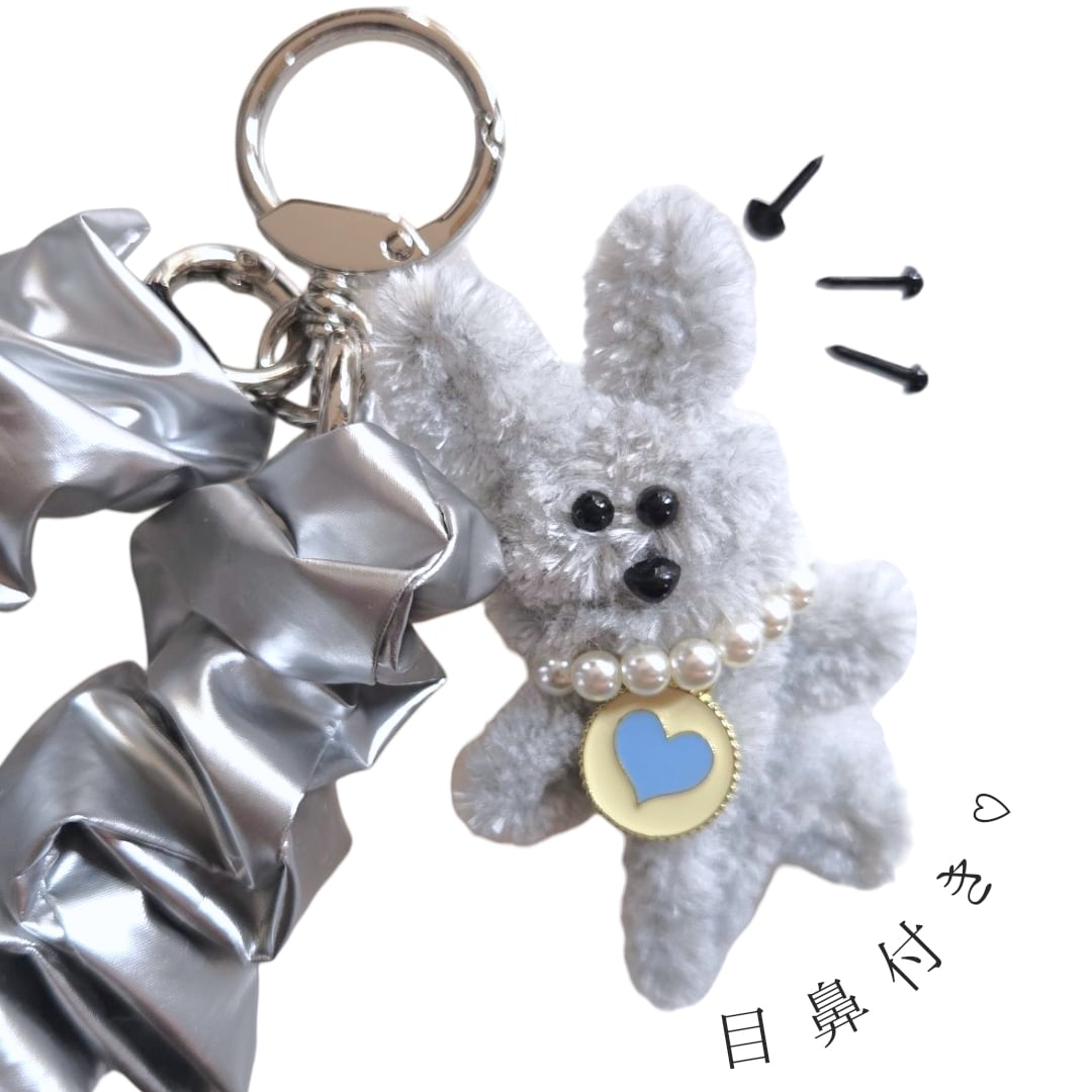 ミニミニモール♡モールドール用ワイヤー♡9mm×60cm【目鼻つき