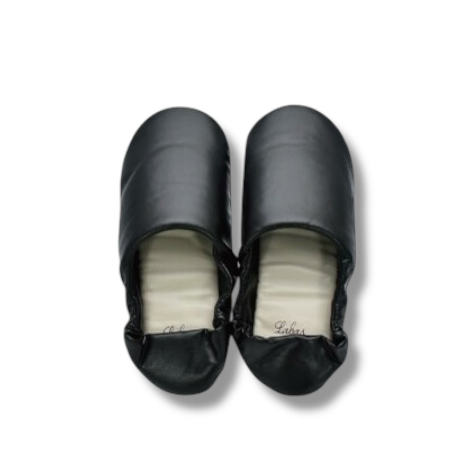 "Women's"ポータブルスリッパ ポーチ付き -Black