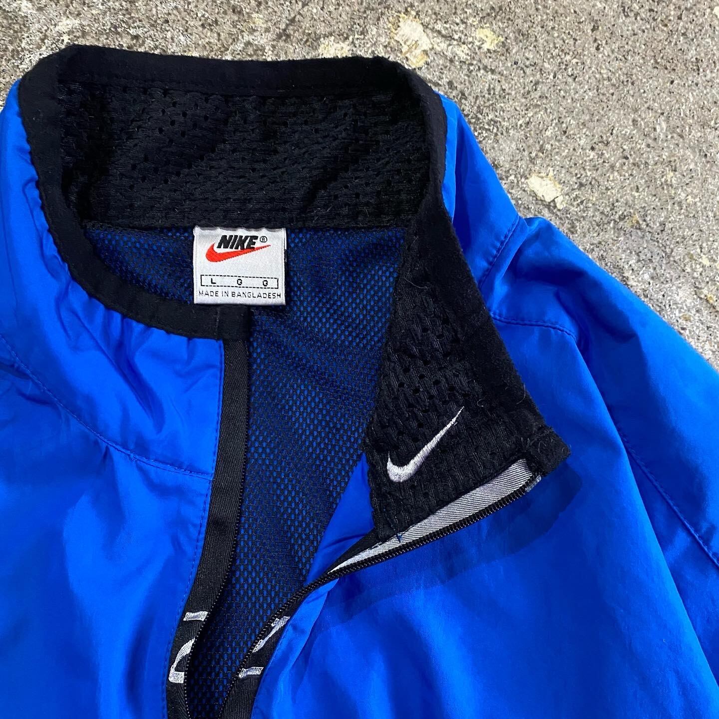 90s Nike half zip nylon jacket | What