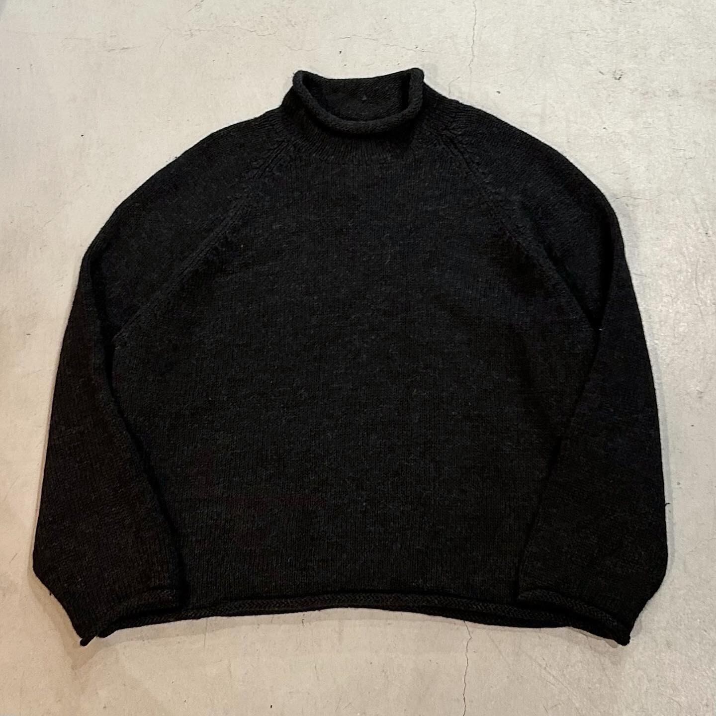 90s J.CREW roll neck wool knit【高円寺店】