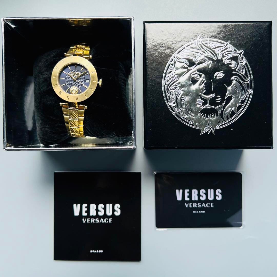 ヴェルサーチ　Versace 腕時計　ブラック