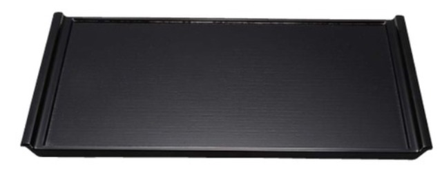 尺4　木目フライト盆　黒ＳＬ
