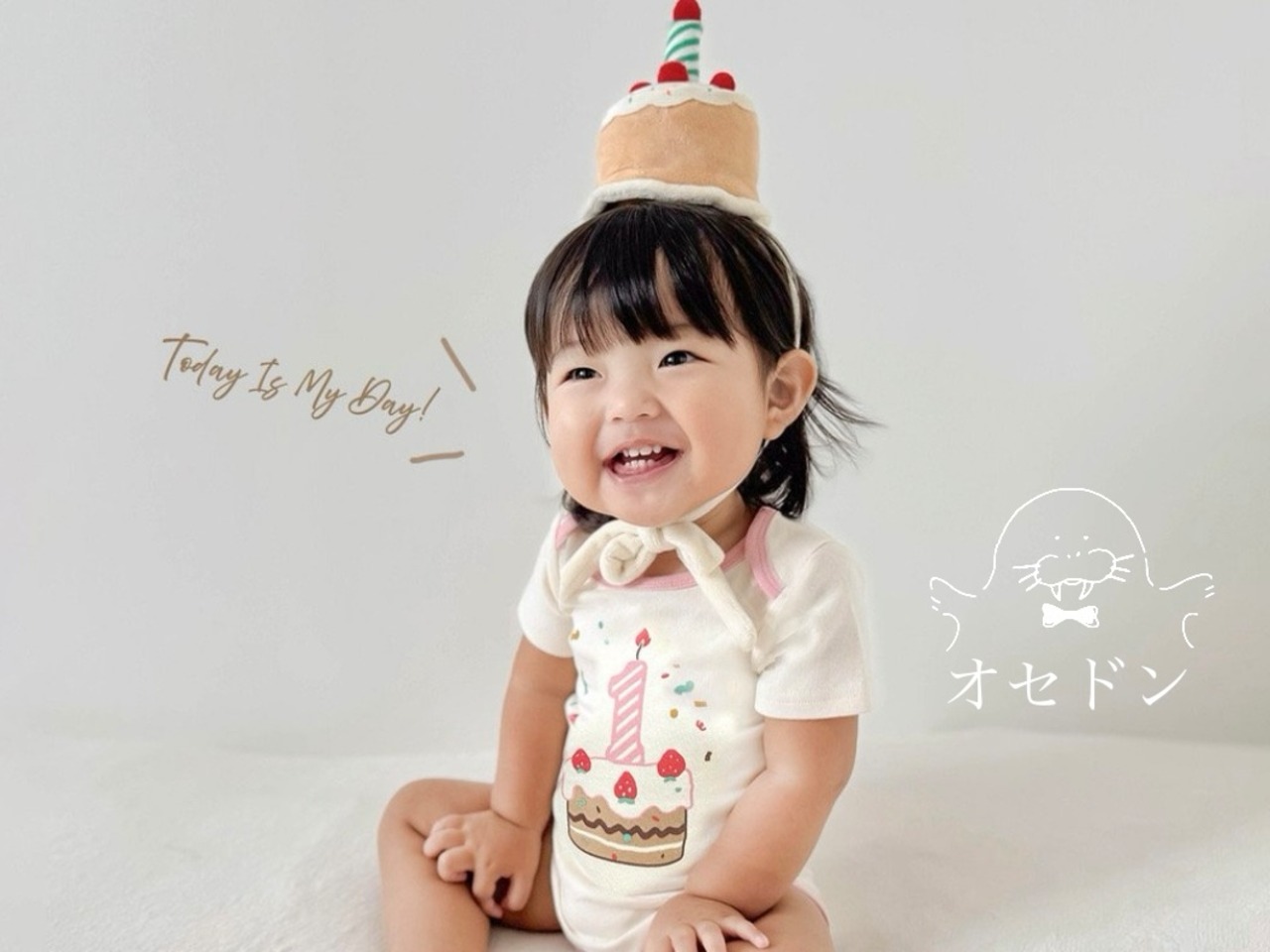 【ikii】「1st Birthday ケーキセット」80cmサイズのみ - 1