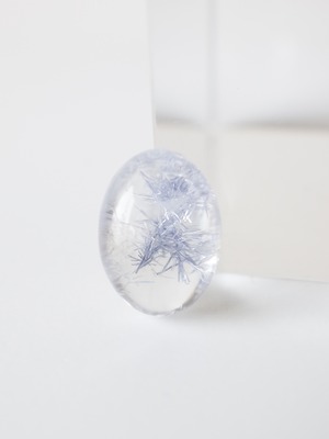 Dumortierite in Quartz - b07