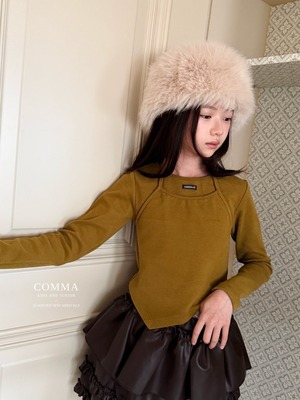 COMMA［取寄］sasen layered tee 26winter