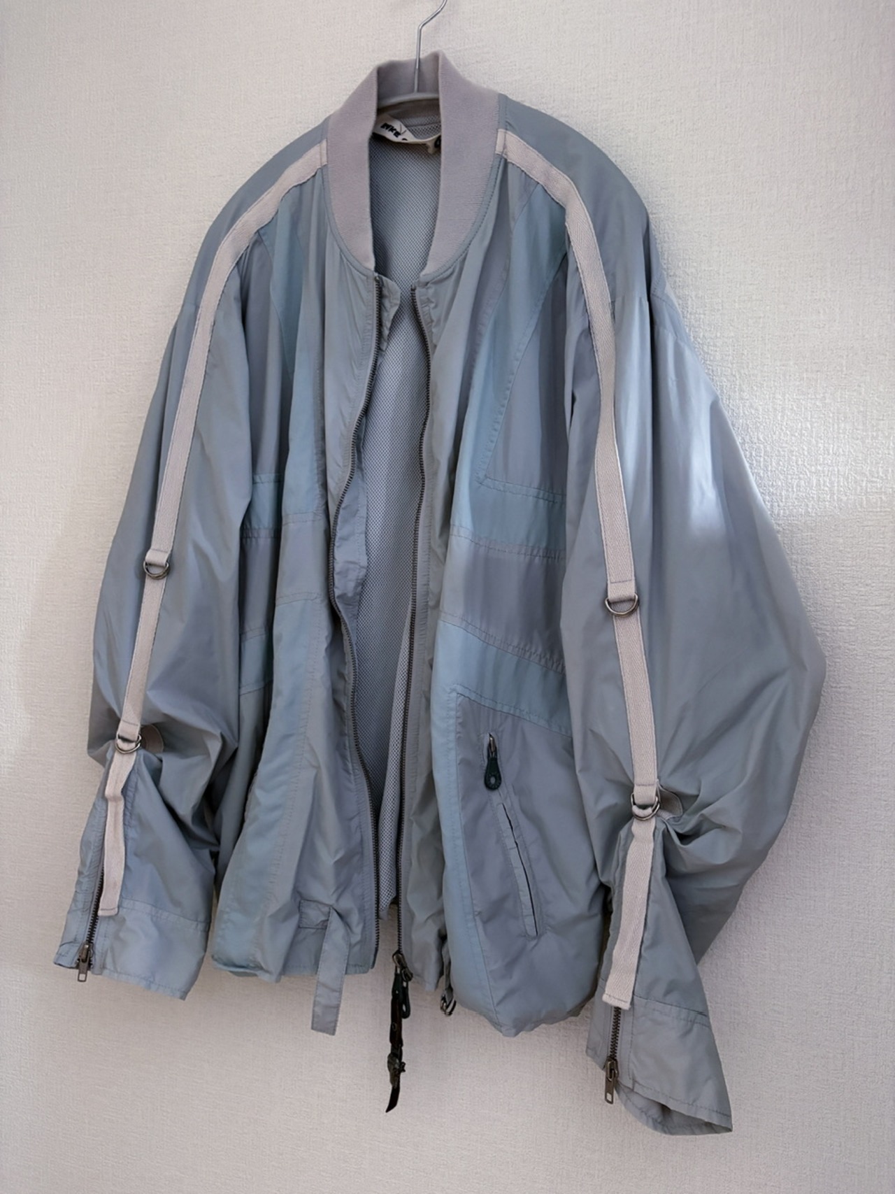 FAKE LONDON GENIUS Nylon Bomber Jacket