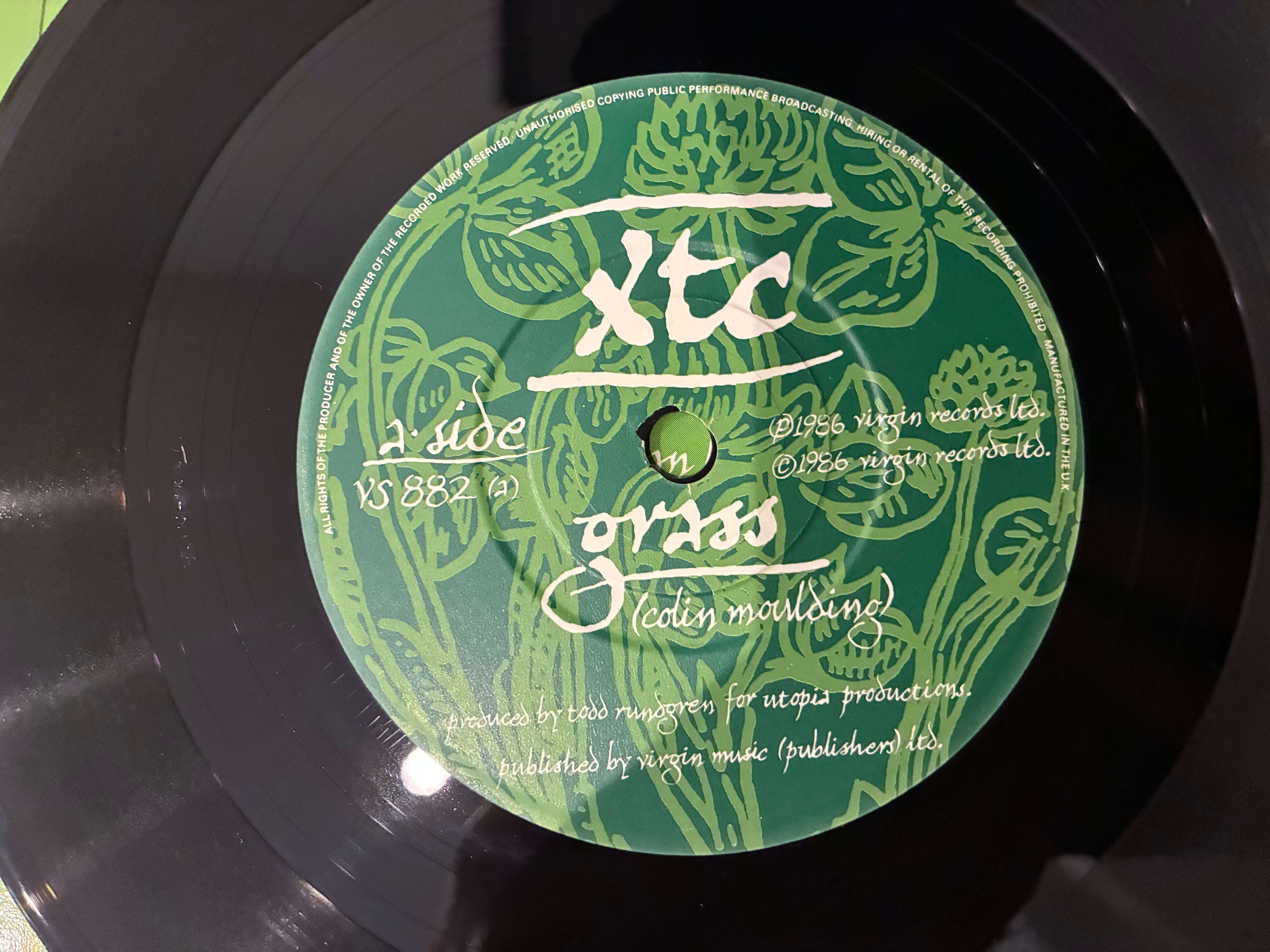 XTC / GRASS | SIXTEEN RECORDS EP