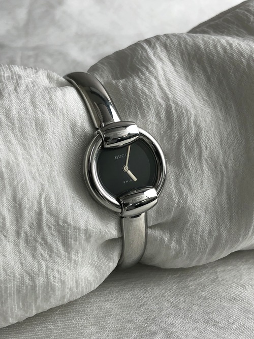 GUCCI グッチ 腕時計 シルバー ステンレススチール 1400Ｌ vintage ヴィンテージ オールド 2ky8ci