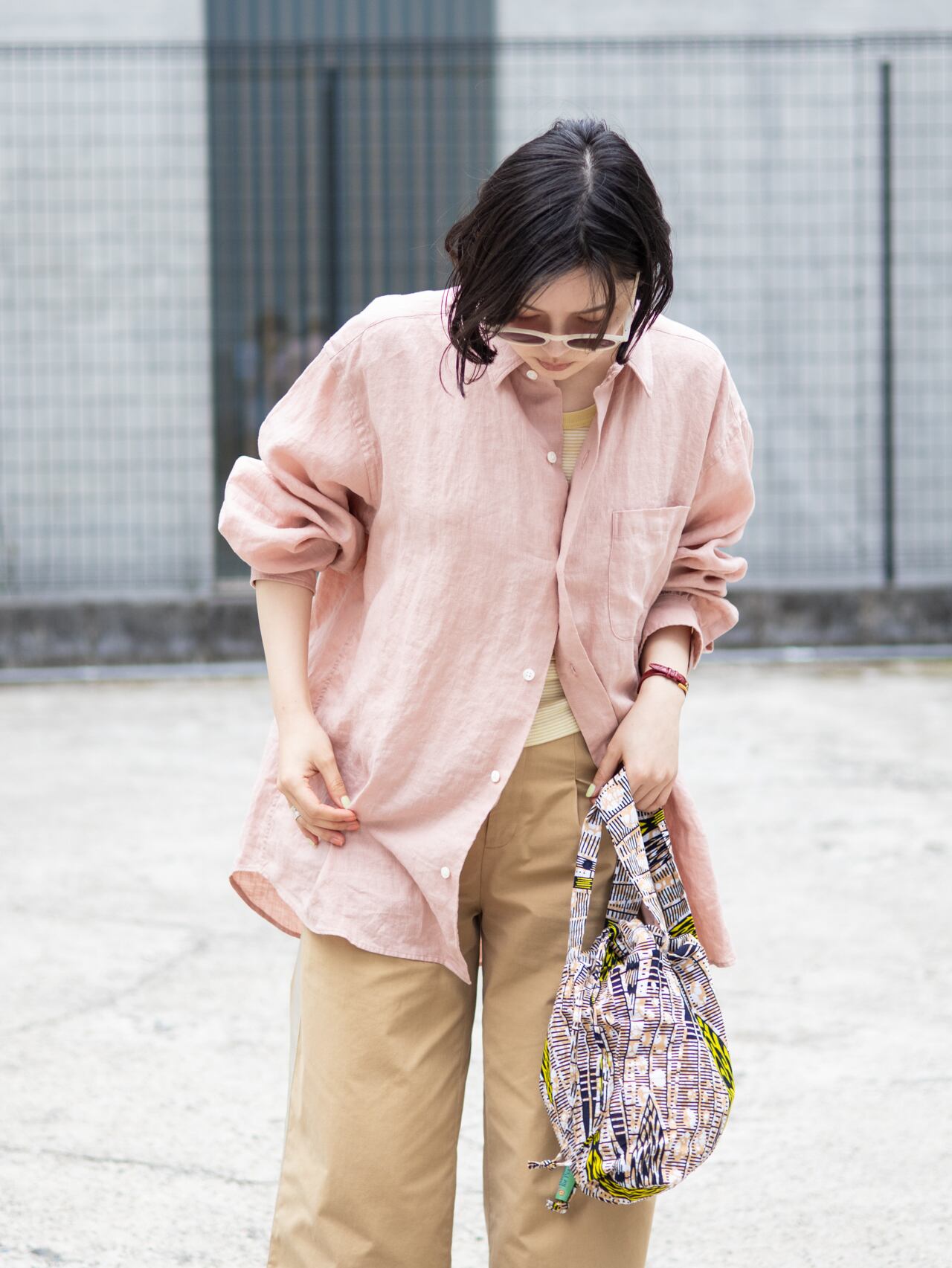 JAPAN LINEN MINI REG / Sanca サンカ / ジャパンリネンシャツ | PEPS