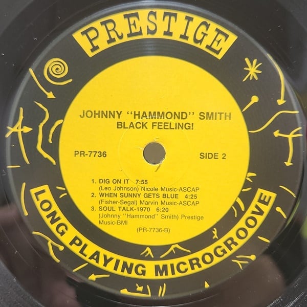 Johnny Hammond / Black Feeling! [PR 7736] - 画像4
