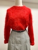 Vintage Mohair Sweater Red