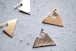 Triangle cymbal earrings【イヤリング】