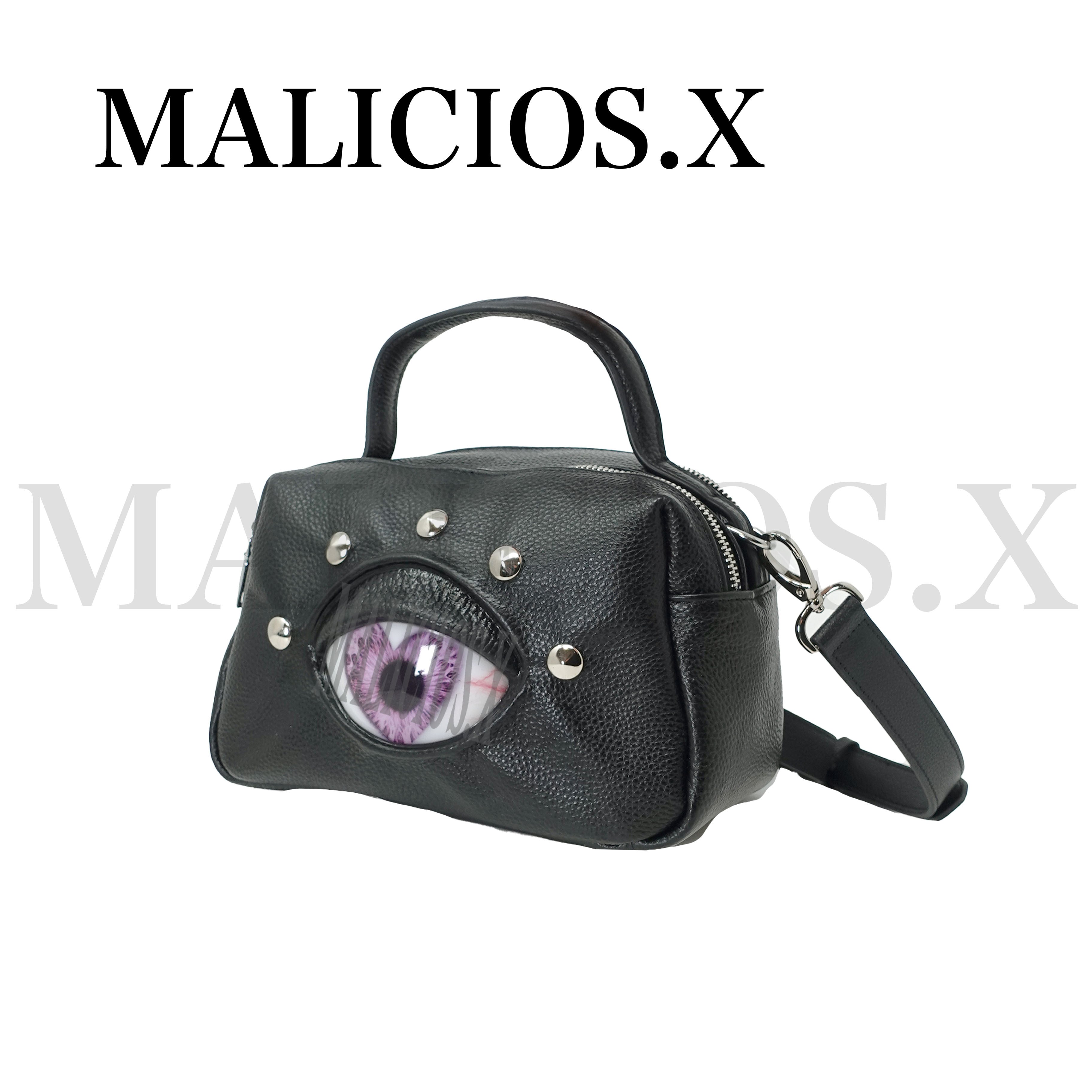 ミニ財布　MALICIOUS.X 紫×緑 d839dcf2f4bf9b025c2c5b38075041