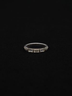 Topaz Caviar Ring