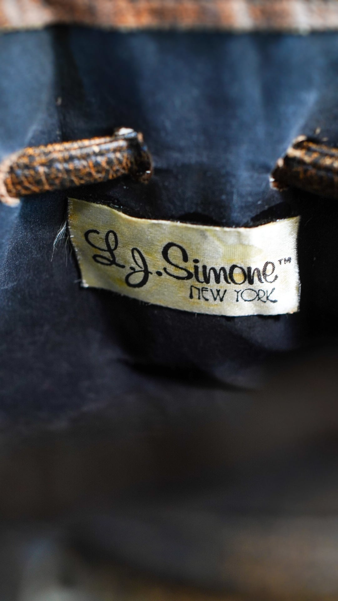 1970-1980s】L.J. Simone エル・ジェイ・シモーネ アメリカ軍 パッチ