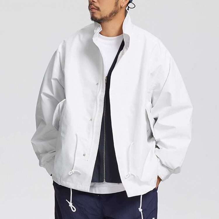 ★SOLID COLOR DRAWSTRING JACKET　　　A0731