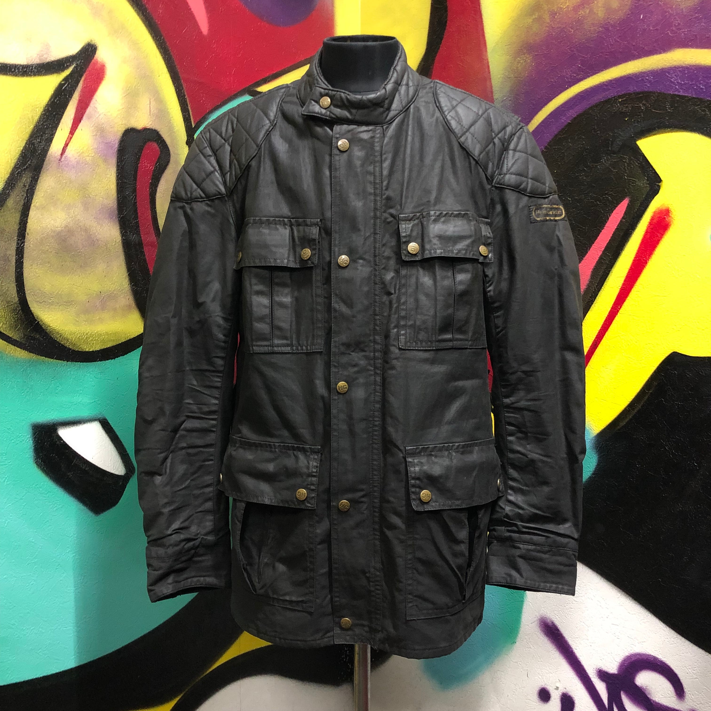 Hein Gericke oiled motorcycle jacket | 古着屋border