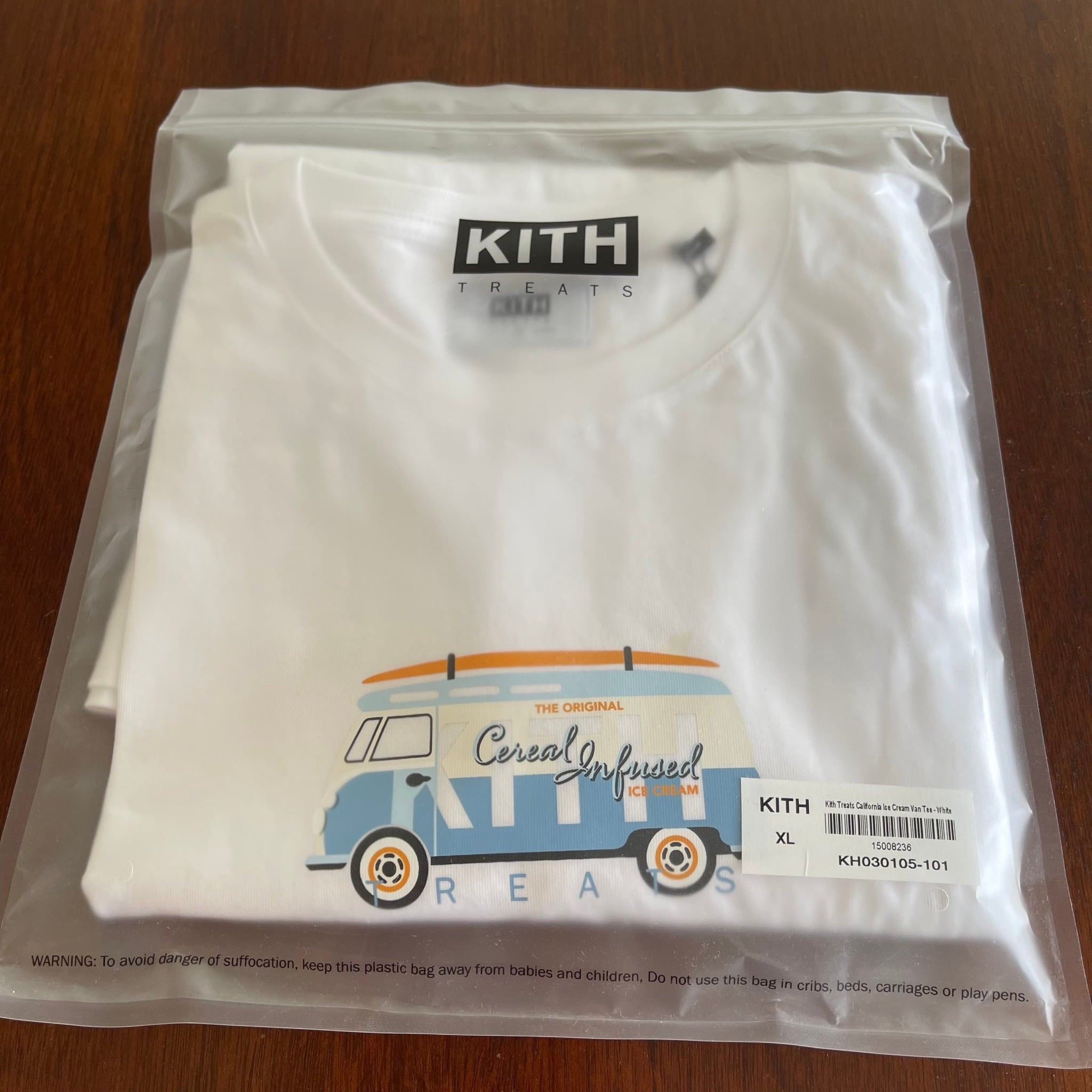 Kith Treats Cafe Hawaii Tee Pink XLサイズ