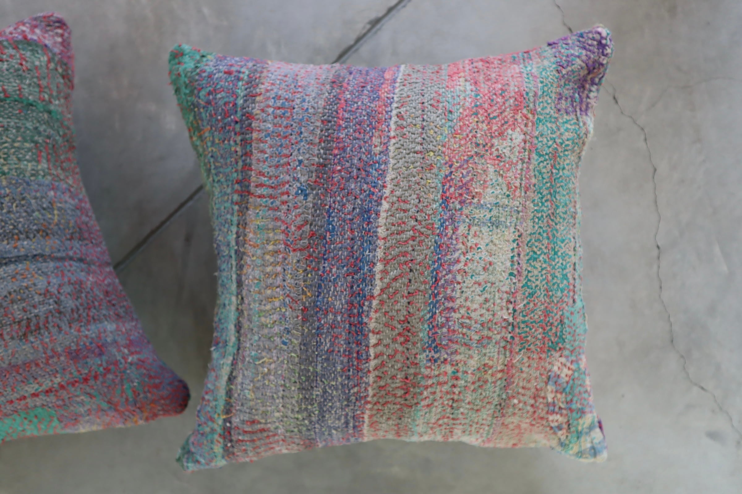✧ gradation45×45 ✧ ヴィンテージ カンタキルト クッション ✧ gradation45×45 ✧ ヴィンテージ カンタキルト クッション