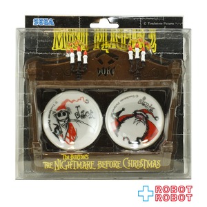 SEGA ナイトメアー・ビフォア・クリスマス サンタジャック ＆ サンディクローズ ミニプレート 小皿 1999 未開封