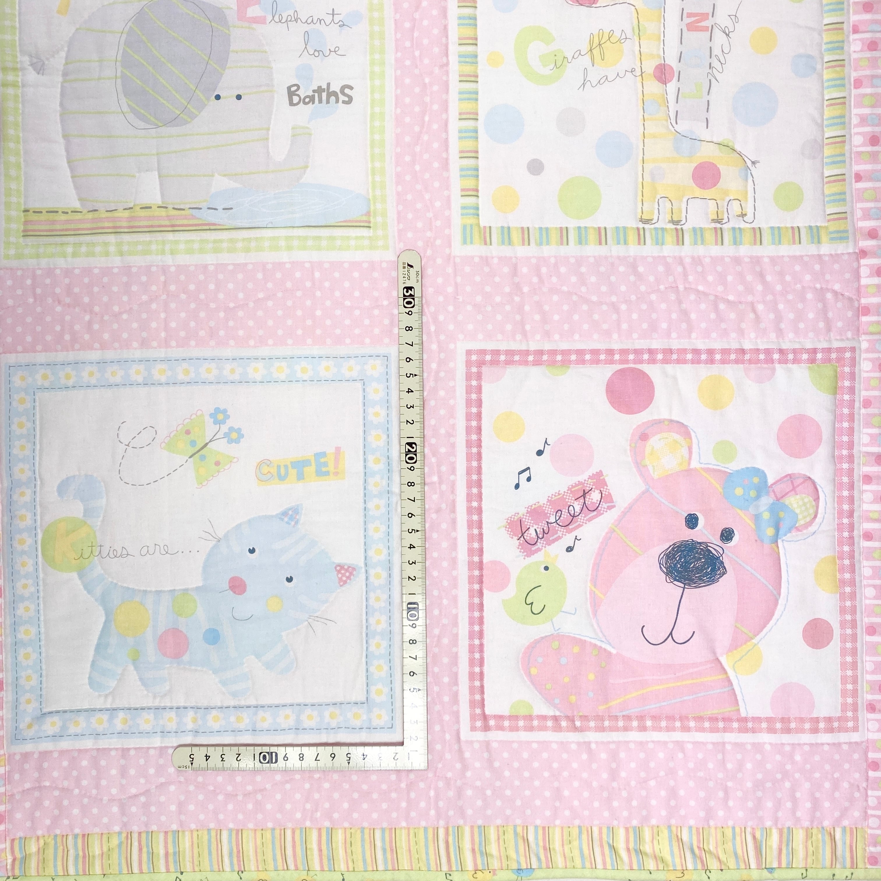 アンの家 オリジナルキット アメリカ輸入パネル生地で作るベビーキルト