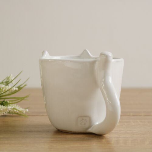 【笠間焼】ネコのしっぽティーカップ Toshiko Brand