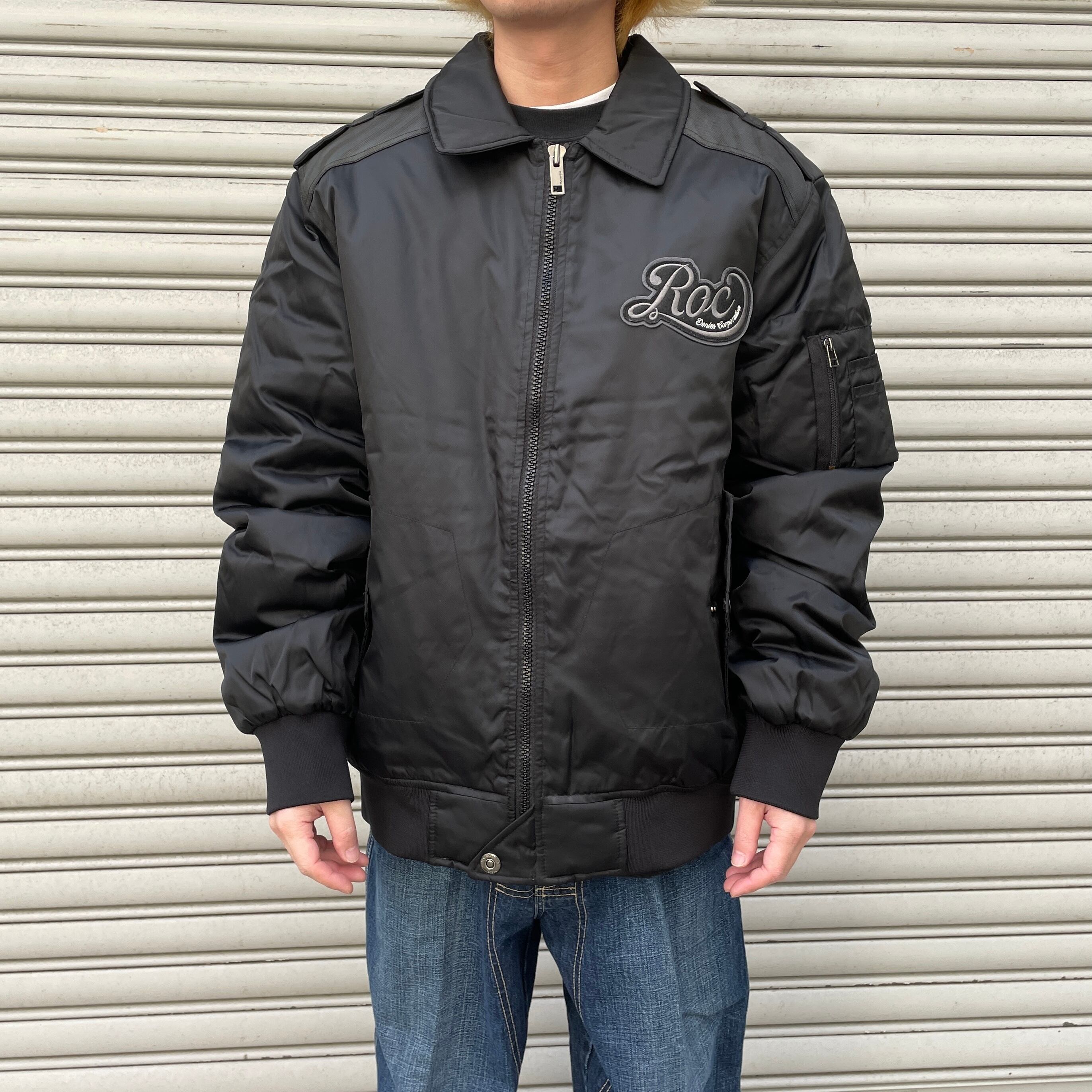 IRHロカウェア一覧表ROCAWEAR MA-1ジャケット Mサイズ - フライト