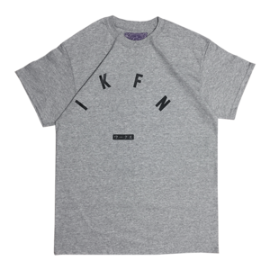 "ZURETERU COLLEGE" Tee GRAY