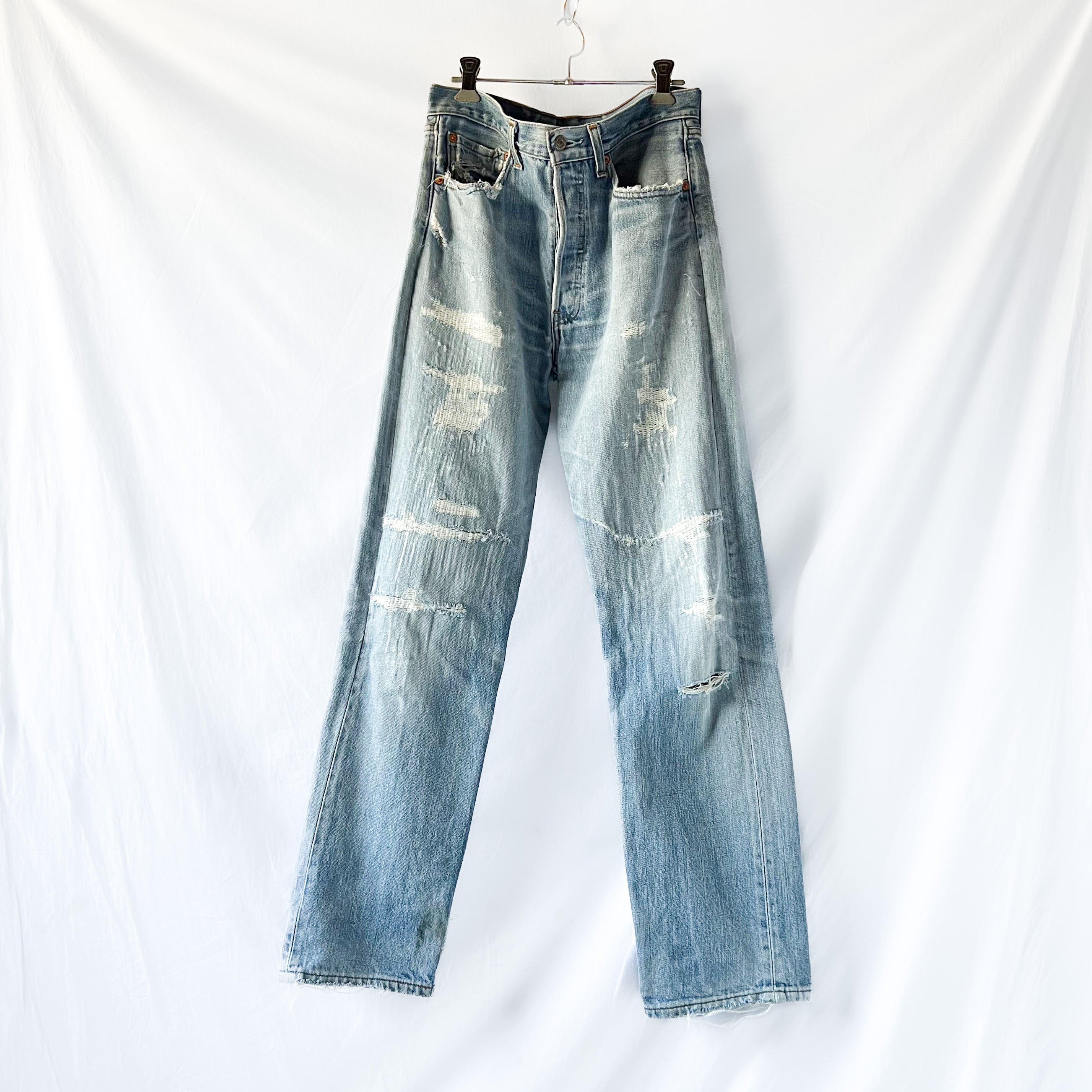 Levi's 501” made in usa W31L32 ボタン裏553 00年7月製造 リーバイス ...