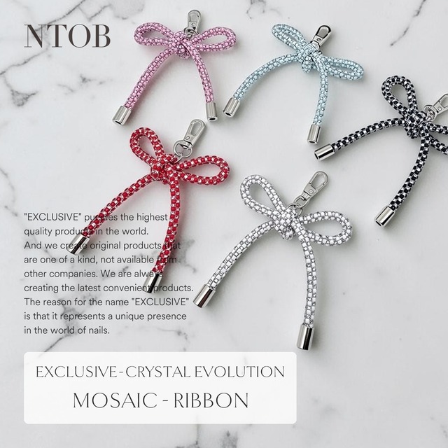 EXCLUSIVE◾️CRYSTAL EVOLUTION・MOSAIC - RIBBON 5colors◾️