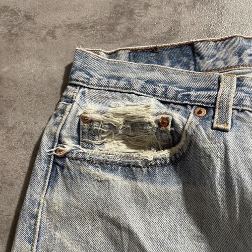 【W34 L32】90s USA製 levi's リーバイス 501xx 詳細写真11