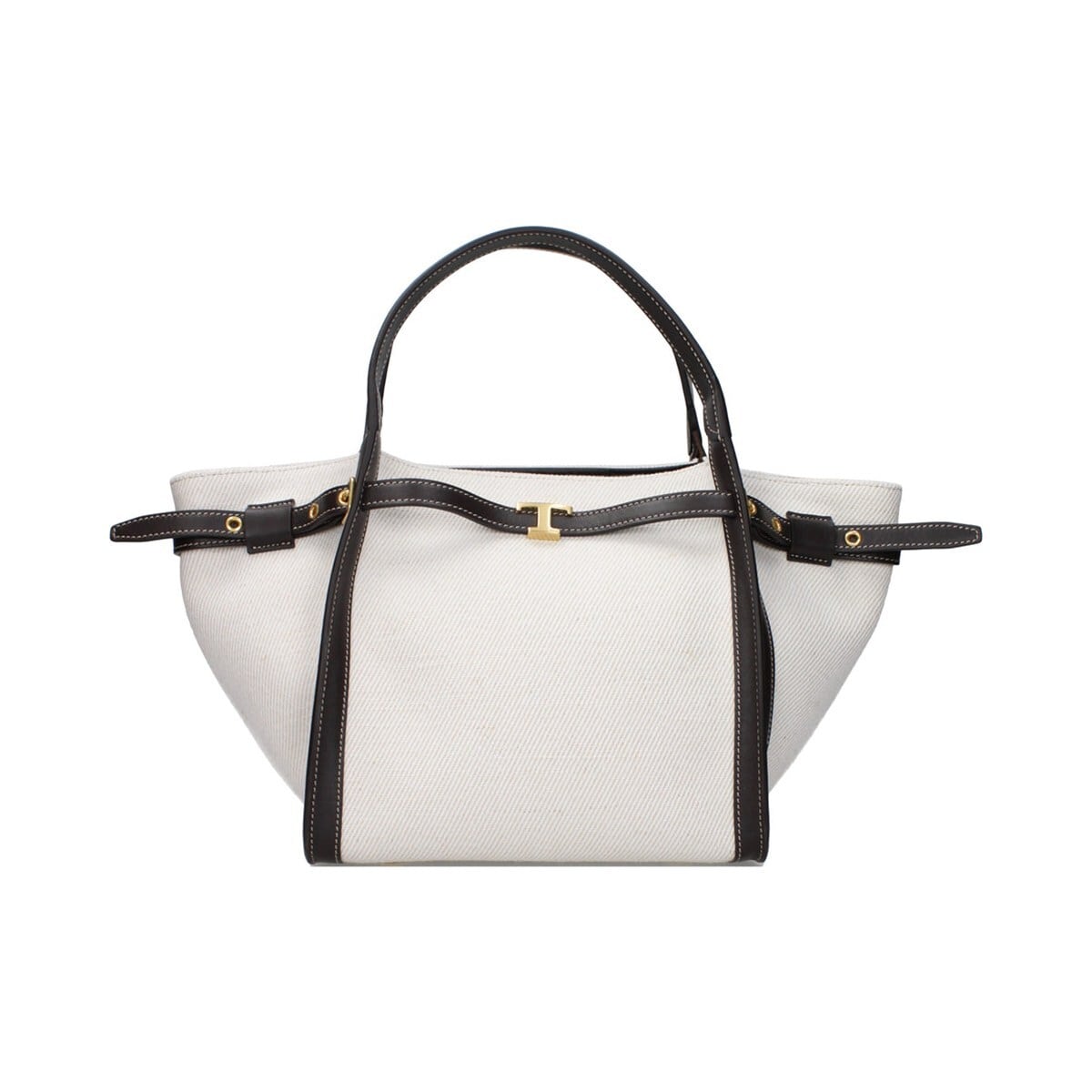 TOD'S トッズ レディース ハンドバッグ ファブリック ホワイト